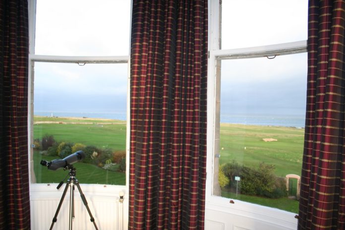 View from the Macdonald Marine Hotel & Spa, North Berwick