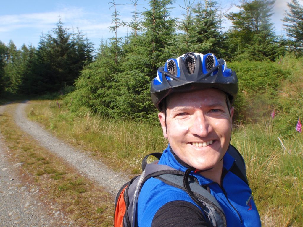 Mountain biking in Glentrool