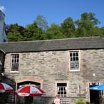 Outside at The Royal Dunkeld