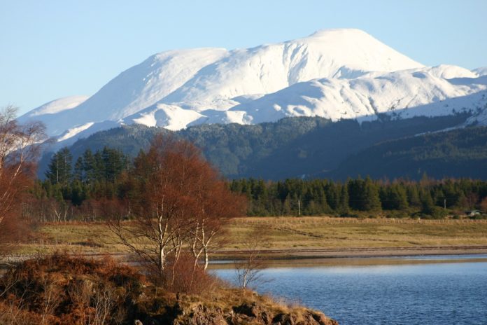 Snow-capped Ben Nevis