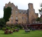 Garden Restaurant and Rear of Dornoch Castle Hotel