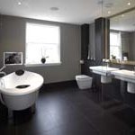 Main Bathroom in the Penthouse Apartment at the Chester Residence