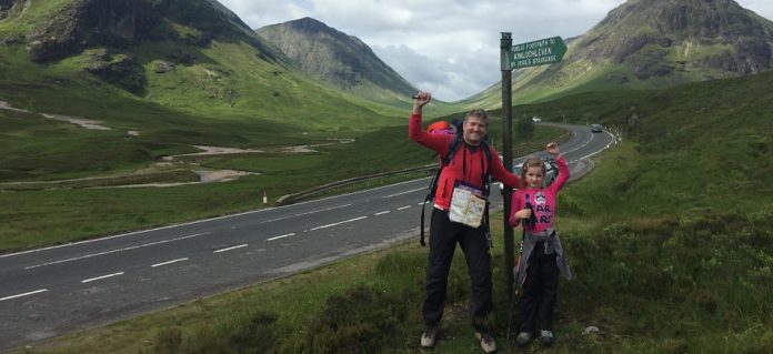 Approaching Devil's Staircase, West Highland Way