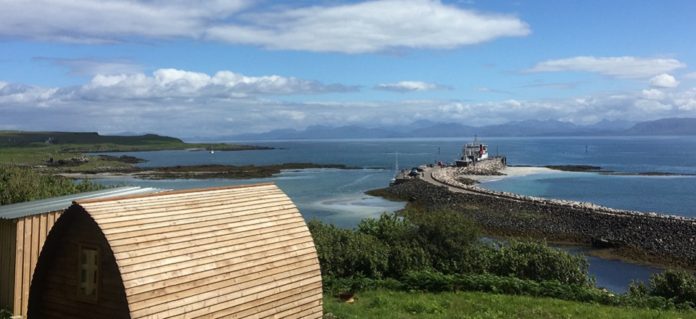 Eigg and CalMac's Loch Nevis