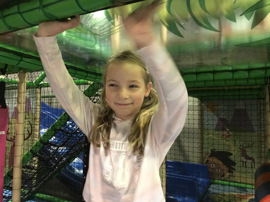 All smiles at Scrambles soft play (c) Robin McKelvie; www.robinmckelvie.com