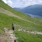 Hill walking on Ben Ledi