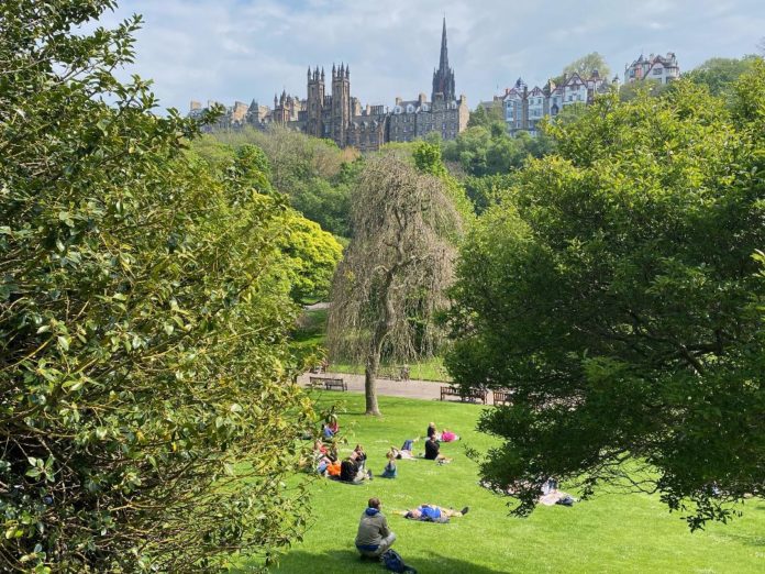 Princes Street Gardens, Edinburgh