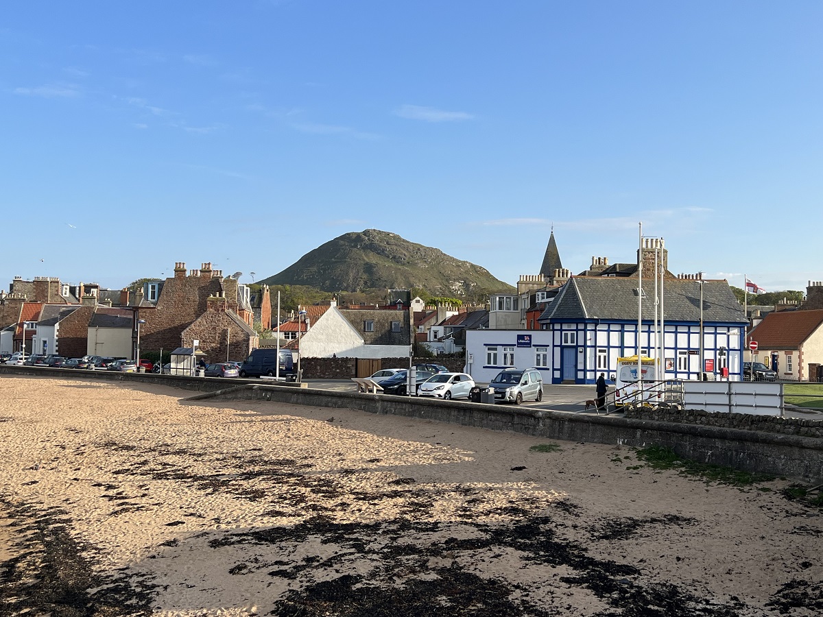 North Berwick with North Berwick Law in the background