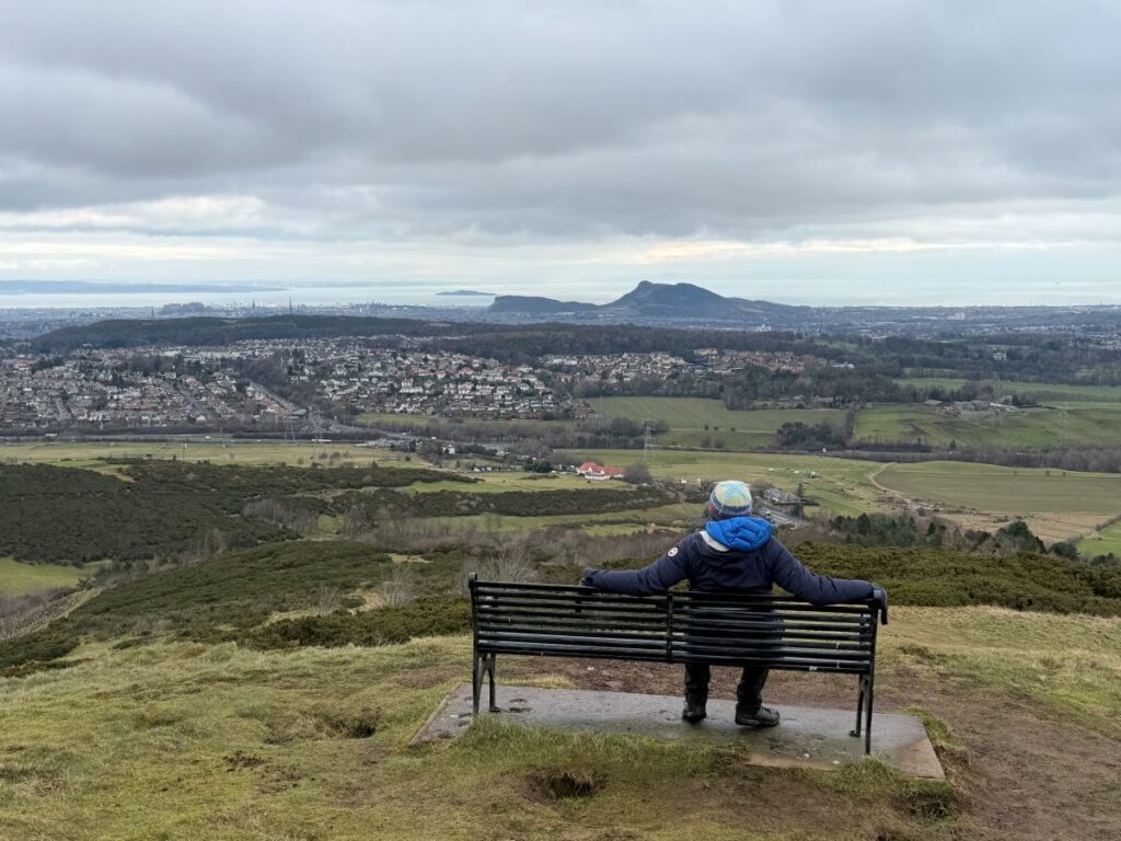 View from the Pentlands