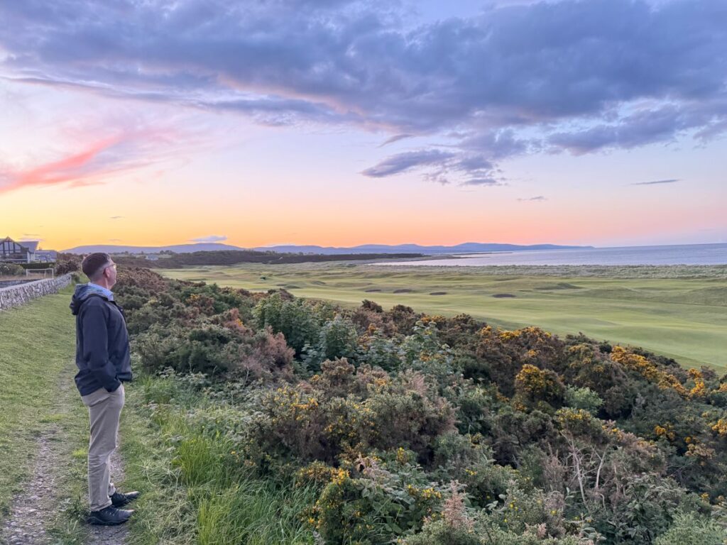NC500 beach at Dornoch
